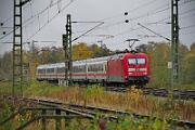 101 132 - 2025-11-01-019 Dortmund Somborn Leergarnitur mit 101 132 nach Köln, zur Weiterfahrt als IC 2157 nach Weimar.