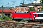 101 136 - 2025-06-30-012 Dortmund Marten Süd 101 136 mit EC 9 nach Basel.
