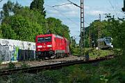185 261 - 2025-05-09-108 Bochum Hamme 185 261 & 426 107