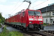 189 823 - 2025-07-14-082 Bonn Mehlem 189 823 und eine unbekannte 189 haben stundenlang in Remagen gewartet.