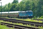363 001 - 2025-06-18-008 Dortmund Somborn 101 001 und 103 245 von Stralsund nach Koblenz. 363 001 aus Tschechien schiebt nach.