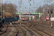 218 402 - 2025-03-08-004 Dortmund Mengede Sonderzug mit 218 137 nach Winterberg.