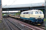 218 466 - 2025-04-18-007 Dortmund Marten Süd 218 466 im Bauzugdienst.