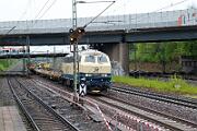 218 466 - 2025-04-18-009 Dortmund Marten Süd 218 466 im Bauzugdienst.