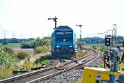 245 205 - 2025-08-18-044 Emmelsbüll Lehnshallig 245 205 nach Westerland.