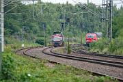 271 006 - 2025-07-31-050 Bochum Riemke 193 335 wartet in der Abstellung auf Weiterfahrt.