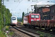 408 026 - 2025-07-14-091 Bonn Mehlem 185 070 trifft 408 026