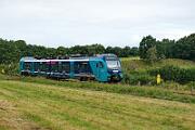 526 038 - 2025-08-22-007 Süderbrarup 526 038 Richtung Schleibrücke.