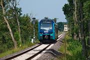 526 051 - 2025-08-14-002 Boren Lindau 526 051 auf dem Weg zur Lindaunisbrücke