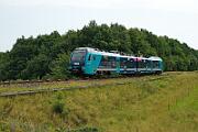 526 051 - 2025-08-14-032 Süderbrarup 526 051 fährt nach Flensburg