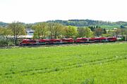 632 105 - 2025-04-27-020 Neuenrade Küntrop 632 105 (vorne) und 632 110 (hinten) fahren nach Fröndenberg.