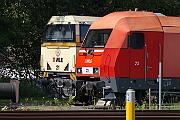 2024-08-31-006 Warstein WLE 23 und 21 transportieren heute den Bierzug von Warstein nach Lippstadt, und den Gegenzug zurück nach Warstein. Gegen 14:00 Uhr werden die Loks zur Brauerei...