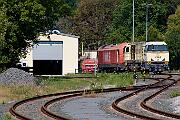 2024-08-31-018 Warstein WLE 23 und 21 transportieren heute den Bierzug von Warstein nach Lippstadt, und den Gegenzug zurück nach Warstein. Gegen 14:00 Uhr werden die Loks zur Brauerei...